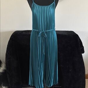 Sam Edelman Satin Plisse Dress